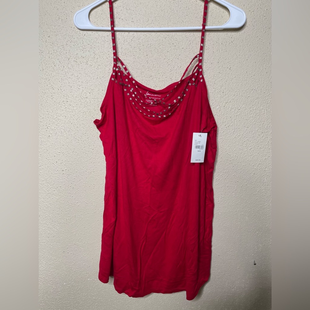 COPY - Red Lane Bryant Tank